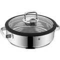 Produktbild: WMF Vitalis Dampfgarer mit Glasdeckel 28cm - Silber