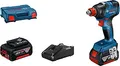Produktbild: Bosch Akku-Drehschlagschrauber GDX 18V-200 | 06019J2206 | 2x 4,0Ah Akku | 18V | 200Nm | Schnellladegerät | L-Case