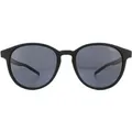 Produktbild: Hugo by Hugo Boss Runde Mens Matte Schwarz Grau Sonnenbrille