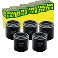 Produktbild: 5x MANN-FILTER MW 64 ÖLFILTER MIT EINEM RÜCKLAUFSPERRVENTIL ANSCHRAUBFILTER