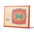 Produktbild: YouTheFan NFL StadiumViews 3D-Wandkunst, 5-lagig, 43 x 33 cm