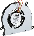 Produktbild: SEPA HY60Q05 - Radial-Lüfter, 61x56x5mm, 5V, 27dB, 4400U/min, Gleitlager