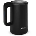 Produktbild: Balter Edelstahl Wasserkocher 1,7L Doppelwandig, Kabellos, Teekocher, Schwarz BW