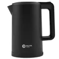 Produktbild: 1.7 Liter Wasserkocher BPA-Frei Doppelwand Edelstahl Schwarz Balter WK-4
