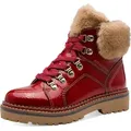 Produktbild: Tamaris Damen Schnürstiefel in Rot, Größe 40 - Rot - 40