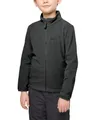 Produktbild: Jack Wolfskin Unisex Kinder Taunus Fleece-Jacke, Granite Black, 128 EU