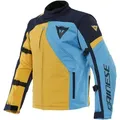 Produktbild: Dainese Ranch Tex Motorrad Textiljacke, blau-gelb, Größe 50 für Männer