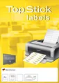 Produktbild: TOP STICK Universal Etiketten 70 x 36 mm weiß 2.400 Etiketten