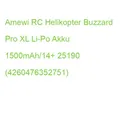 Produktbild: Amewi RC Helikopter Buzzard Pro XL V2 Li-Po Akku 1500mAh/14+ 25190 (426047635275