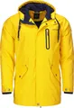 Produktbild: Dry Fashion Herren Regenjacke Bergen - Herrenjacke Regenmantel Männer Jacke Gefüttert Winddicht Wasserdicht in Gelb Größe S