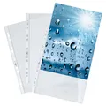 Produktbild: 100 Klarsichthüllen für Formate A4 Prospekthülle transparent glatt 2676 Durable
