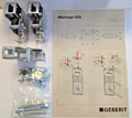 Produktbild: Geberit GIS Befestigungsset Eckanschluss 461.804.00.1 Montage Set Halterung Neu
