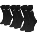 Produktbild: PUMA ELEMENTS UNISEX CREW SO Socke Männlich, Schwarz und silberfarben, 43/46
