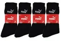 Produktbild: 12 Paar Herren Puma  Crew Sport Tennis Socken schwarz Gr. 43/46