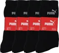 Produktbild: 12 Paar Herren Puma Crew Sport Tennis Freizeit Socken schwarz Gr. 43/46