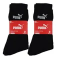 Produktbild: 6 Paar Herren Puma  Regular Crew Sport Tennis Socken schwarz Gr. 43/46  SP