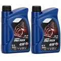 Produktbild: 2L 2 Liter ELF Motoröl ÖL 4T 4-TAKT MOTO 4 PRO TECH 5W-40 5W40 JASO MA2 API SL