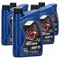 Produktbild: 5L 5 Liter ELF Motoröl ÖL 4T 4-TAKT MOTO 4 PRO TECH 5W-40 5W40 JASO MA2 API SL