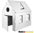 Produktbild: Kingpower Spielhaus XL Kinder Spielhaus Pappe Papphaus Karton Papier Kartonhaus Papierhaus