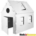 Produktbild: XL Kinder Spielhaus Pappe Papphaus Karton Papier Kartonhaus Papierhaus Kingpower