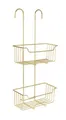Produktbild: WENKO Thermostat-Dusch-Caddy Milo 2 Etagen Gold