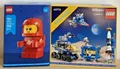 Produktbild: LEGO 40767 Up Scaled Baby Astronaut und 40712 Micro Rocket - Space Weltraum GWP