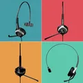 Produktbild: GEQUDIO Headset 1-Ohr mit USB für PC,MAC - Schwarz