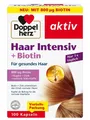 Produktbild: ✅ Doppelherz Haar Intensiv + Biotin Zink für gesundes Haar 100 Kapseln ✅