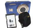 Produktbild: Kodak Kodak FZ55 blau Digitalkamera Set Angebot Kompaktkamera