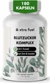 Produktbild: XTRA FUEL Blutzucker Komplex - Nährstoffmix mit Ceylon-Zimt, Inositol & Olivenblatt