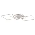 Produktbild: Reality LED Deckenleuchte Trail Weiß matt 7 x 52,6 x 52,6 cm