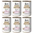 Produktbild: Brit Mono Protein Kaninchen-Nassfutter für Hunde und Hunde, 6 x 400 g, lecker