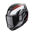 Produktbild: Scorpion EXO-Tech Evo Furio Motorrad Klapphelm Gr. XL - Schwarz Rot