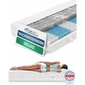 Produktbild: AM Qualitätsmatratzen | 3D Deluxe Taschenfederkernmatratze | 80x200 cm | H2 | 7-Zonen Tonnentaschenfederkernmatratze mit Kaltschaum | 80/200 | Fed... - Weiß