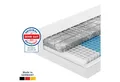 Produktbild: Taschenfederkernmatratze Deluxe 7-Zonen Federkernmatratze mit 3D Kaltschaum, Optimale Anpassung, AM Qualitätsmatratzen, 24 cm hoch, 80x200 cm