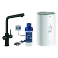 Produktbild: GROHE Armatur und Boiler GROHE Red Duo 30327_1 M-Size L-Auslauf velvet black