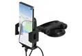 Produktbild: Wicked Chili Smartphone-Halterung KFZ Handy Halterung für Samsung Galaxy S20 S10+ M30, (1er Set, 1-tlg., 2in1 Halterung für Windschutzscheibe und Armaturenbrett / mit Kabelhal)