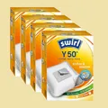 Produktbild: 4 Packungen Swirl Y 50 Staubsaugerbeutel a 4 Beutel -  u.a. für Domo DO 7285 S