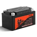 Produktbild: VEVOR Motorradbatterie 12V 6Ah LiFePO4 Lithium vorgeladene Powersports-Batterie