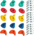 Produktbild: 15er Set Klettersteine klein Klettergriffe für Kletterwand Spielturm
