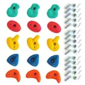 Produktbild: 15 St. Klettersteine Klettergriffe für Kletterwand Spielturm Gartenpirat GP1888A