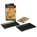 Produktbild: Tefal Snack Collection Box, mit 2 Panini-Grillplatten + Rezeptbuch, kompatibel mit Tefal XA800312 Snack Time Sandwichmaker, Rosa, Groß, XA8003