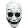 Produktbild: Ghoulish Productions Verkleidungsmaske Knopfaugen Clown, Knopfaugen sind irgendwie doch nicht so niedlich ... weiß