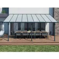 Produktbild: Palram - Canopia Terrassenüberdachung Sierra 555 cm x 295 cm Grau