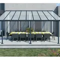 Produktbild: Palram - Canopia Aluminium Terrassenüberdachung Sierra | Anthrazit | 299x555x305 cm - Anthrazit