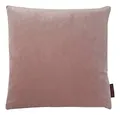 Produktbild: MAGMA Samt Uni Kissenbezug 40x40 cm - Rose,- samtig weich kuscheliger Stoff, rechteckiger Kissenbezug, für Wohnzimmer, Schlafzimmer, Büro und Gästezimmer Waschbar