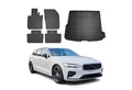 Produktbild: OMAC Auto-Fußmatten Fußmatten & Kofferraumwanne Set für Volvo V60 2017-2025 Gummi TPE (5 St), für Volvo V60 2017-2025 Volvo V60 2017-2025, Einfache Installation,Antirutsch,Leicht zu reinigen