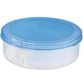 Produktbild: 2x SUNWARE Gallery Line Tortenbox 8,3Liter mit Hebeeinsatz,Ø 35cm-transp/blau