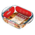 Produktbild: Pyrex Air Fryer Glasschüssel quadratisch 1 L bis 350 °C, 20x17x6 cm, klar