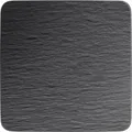 Produktbild: Villeroy & Boch Servierplatte Manufacture Rock, Schwarz, Keramik, Uni, quadratisch, 32x1.5x32 cm, Tischkultur & Servieren, Servierplatten